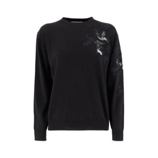 Embellished Crewneck Jumper