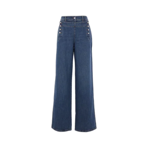 High-Waist Wide-Leg Jeans