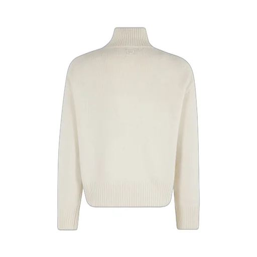 Embroidered Turtleneck Knitwear
