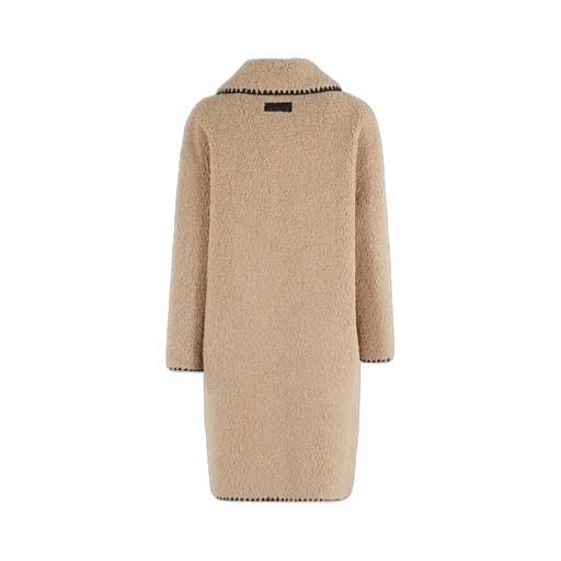 Double-Breasted Teddy Coat