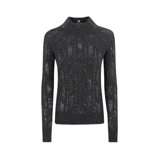 Sequined High Neck Jumper