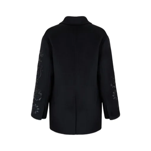 Laced Double Breasted Coat