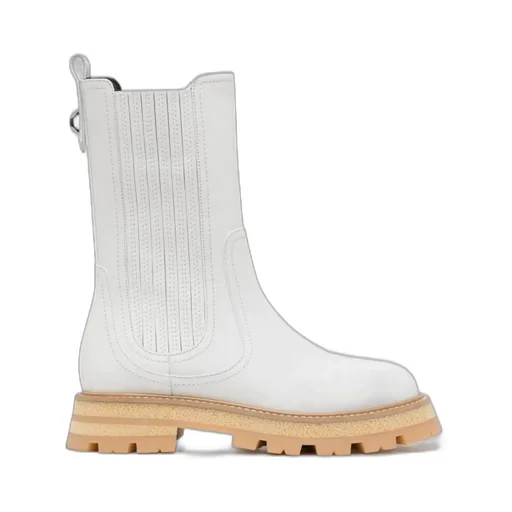 Slip-On Biker Boots