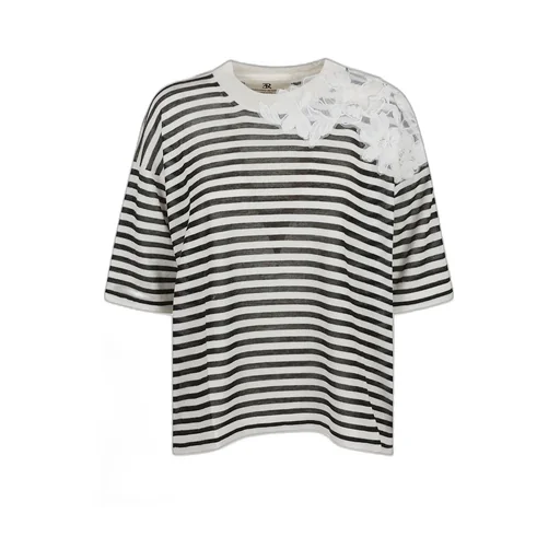 Crewneck Striped Top