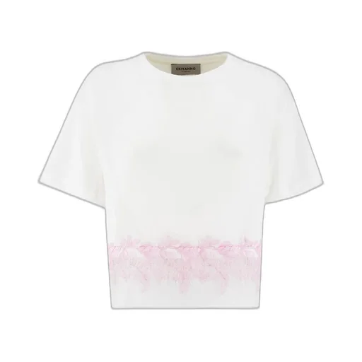Floral Lace Detailed T-Shirt
