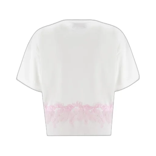 Floral Lace Detailed T-Shirt