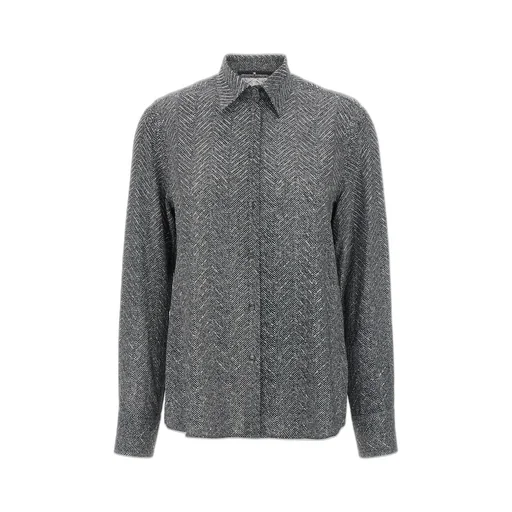 Herringbone Patterned Shirt