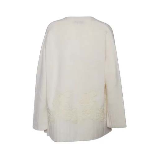 Lace-Detailed Cardigan