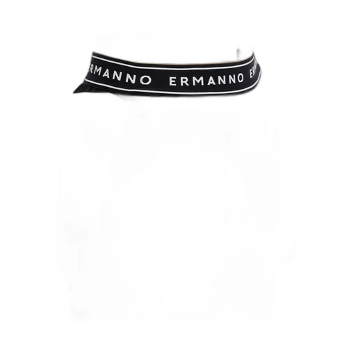 Logo Waistband Straight-Leg Pants