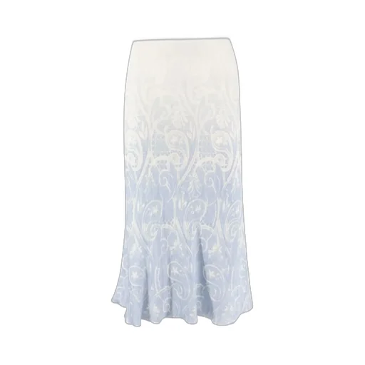 Logo Patterned Skirt