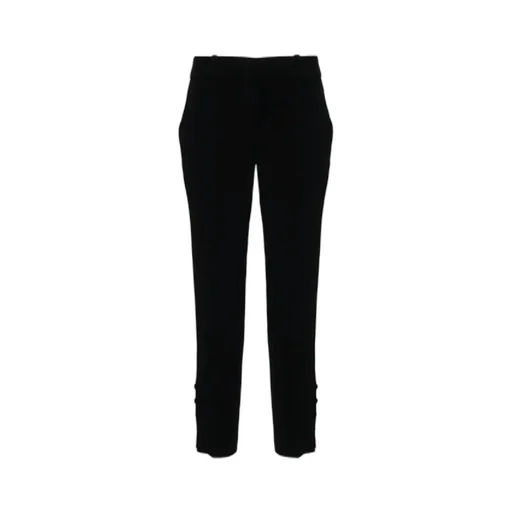 Pleated Cady Tapered Trousers