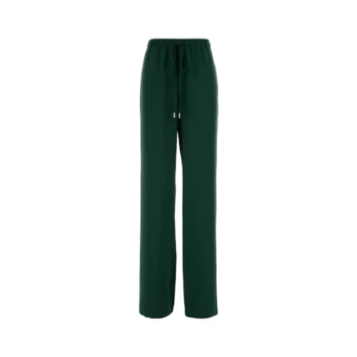 Straight-Leg Drawstring Trousers