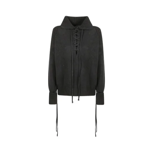 Lace-Up Knitwear