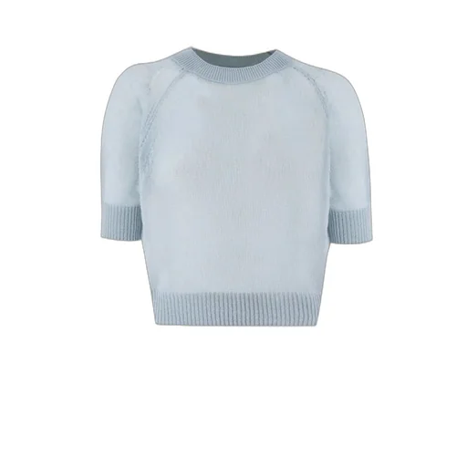Cashmere Short-Sleeve Knitwear