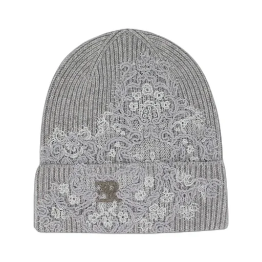 Embroidered Wool Hat