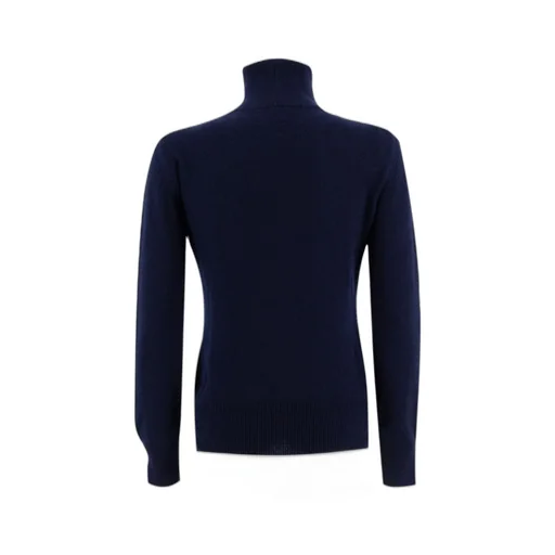 Floral-Lace High-Neck Jumper