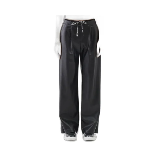 Straight-Leg Drawstring Pants