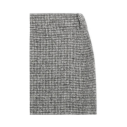 High Waist Back-Slit Midi Skirt