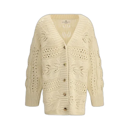 Perforated Cashmere Cardigan