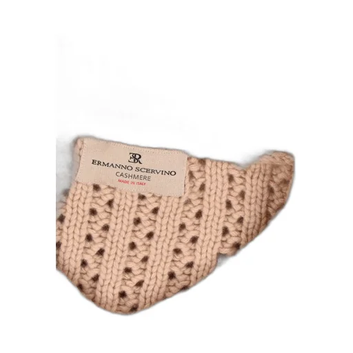 V-Neck Open-Knit Jumper