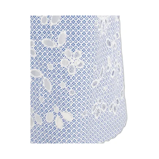 Lace-Detail Wide-Leg Pants