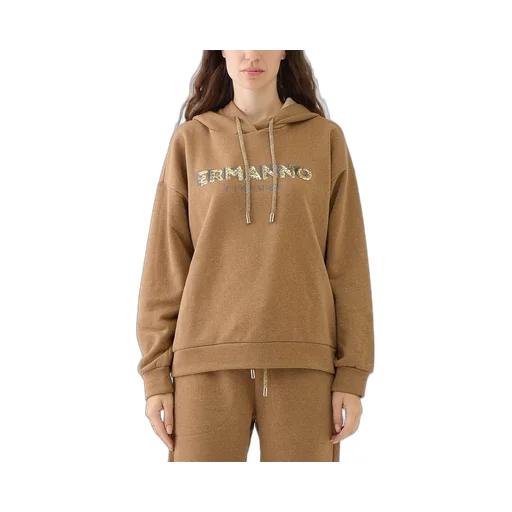Logo Printed Drawstring Hoodie