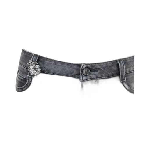 Distressed Cropped Jeans