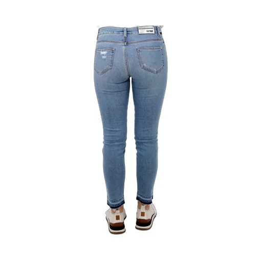Distressed Slim-Fit Jeans