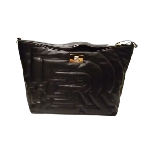 Rachele Logo Embossed Tote Bag