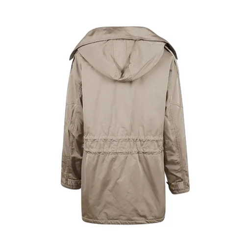 Embroidered Hooded Parka