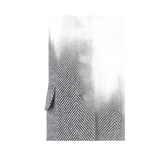 Single Breasted Tailored Herringbone Coat