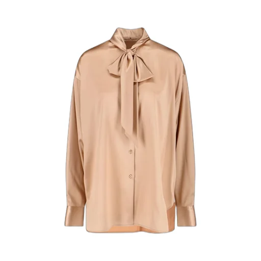 Long Sleeve Bow Detail Blouse