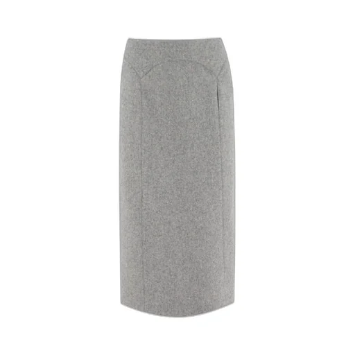 Long Zip-Around Skirt