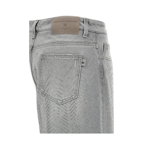 Embellished Wide Leg Jeans