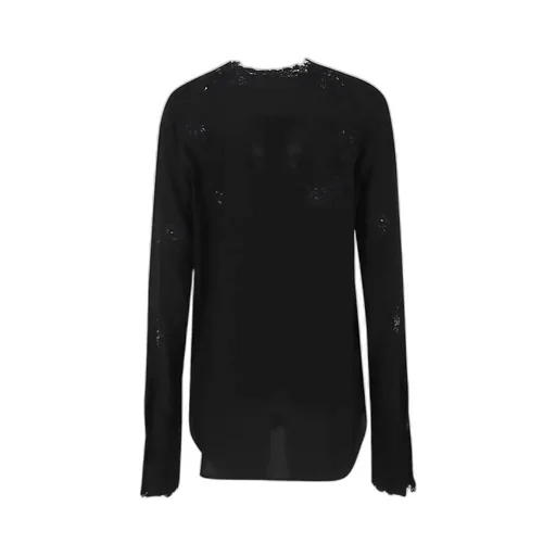 Lace-Trimmed Top