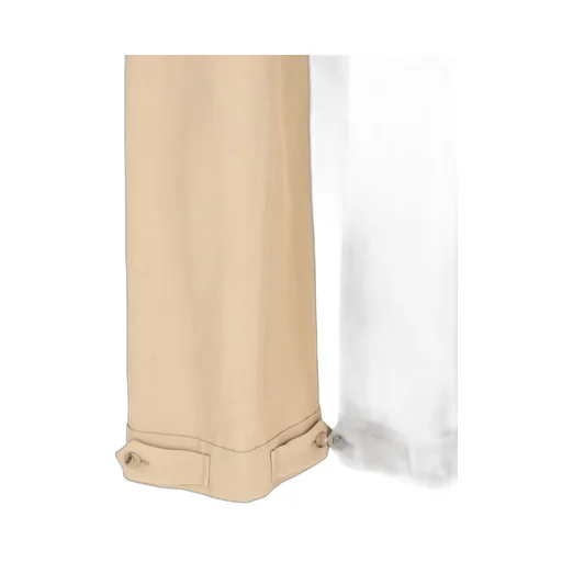 Straight-Leg High Waist Cargo Trousers