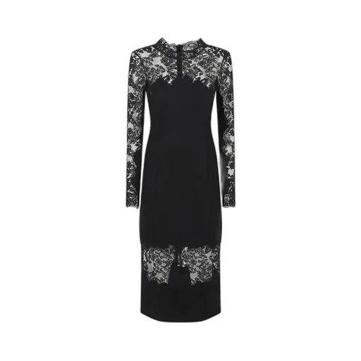 Lace Panel Dress