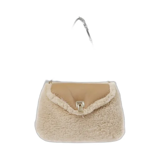 Shearling Shoulder Bag
