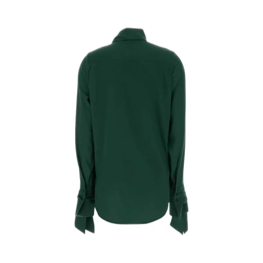 Tie-Neck Long-Sleeved Blouse