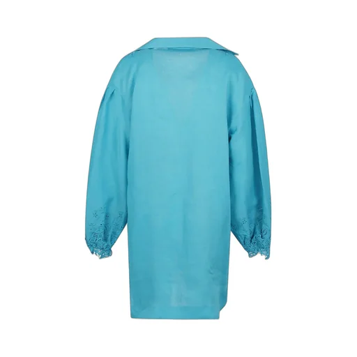 Embroidered V-Neck Blouse