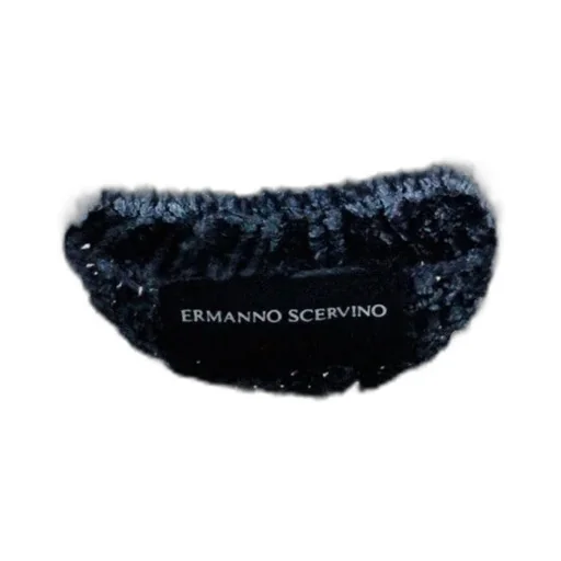 Long-Sleeved Crewneck Shiny Knitted Jumper