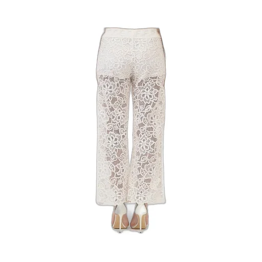 Floral Lace Drawstring Pants