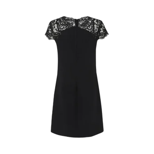 Lace Overlay Dress