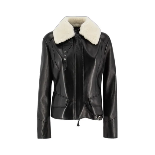 Zipped Leather Jacket