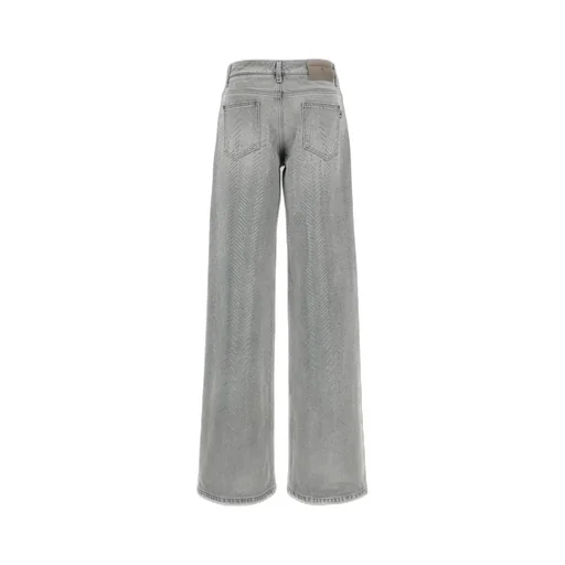 Embellished Wide Leg Jeans