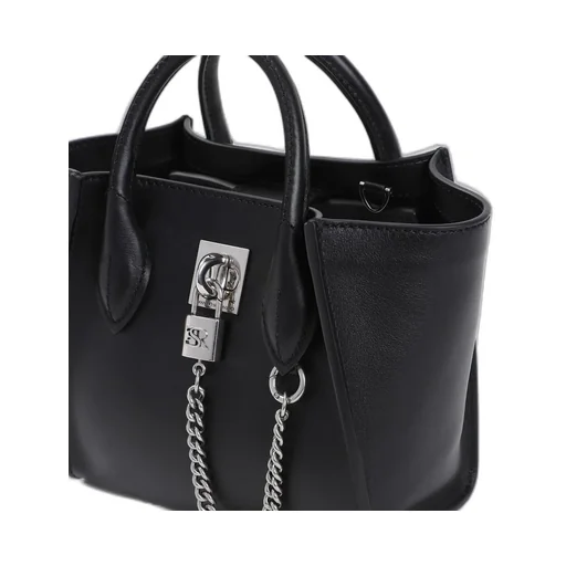 Chain Detailed Mini Shopper Bag