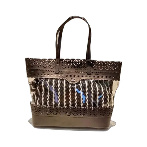 Logo-Plaque Tote Bag