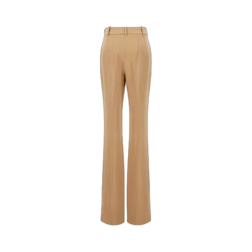 High Waist Flared Trousers