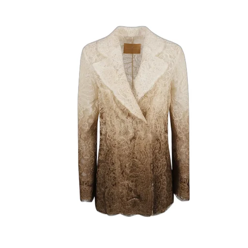 Double-Breasted Laced Jacket
