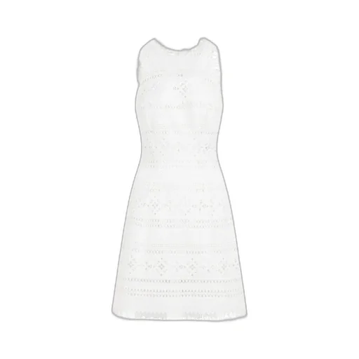 Fringed Sleeveless Mini Dress